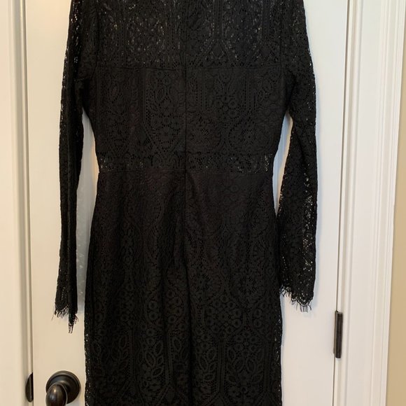Lulu's Appetite for Seduction Black Lace Dress - Picture 7 of 9